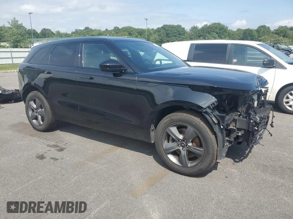 2025 Land Rover Range Rover Velar Dynamic SE with VIN SALYL2EX1SA809833, listed as a Copart auction lot 64486225 with 8,209 mi miles and Clean title. Bid and sale history available at DreamBid. Image 4.
