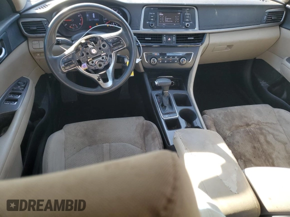 2016 Kia Optima LX with VIN 5XXGT4L3XGG017741, listed as a Copart auction lot 83065824 with 158,453 mi miles and Salvage Title. Bid and sale history available at DreamBid. Image 8.
