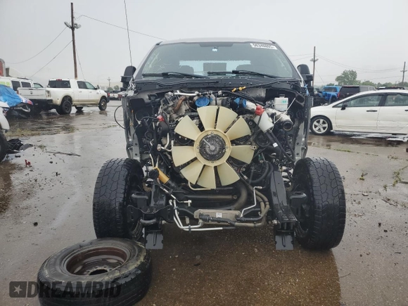 2017 Ford F-250 Lariat with VIN 1FT7W2BT9HEB34178, listed as a Copart auction lot 56340805 with Not provided miles and Salvage title. Bid and sale history available at DreamBid. Image 5.