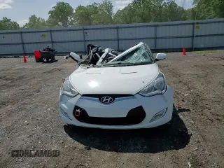 2012 Hyundai Veloster w/Gray Int with VIN KMHTC6AD7CU079622, listed as a Copart auction lot 61910075 with 190,746 mi miles and Salvage title. Bid and sale history available at DreamBid. Image 13.