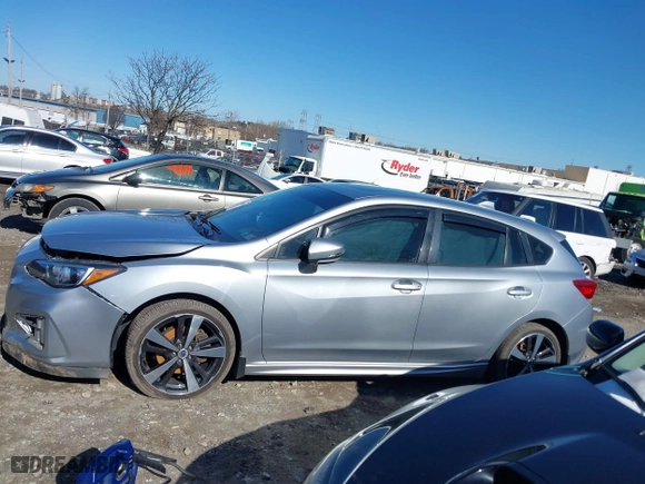 2017 Subaru Impreza Sport with VIN 4S3GTAL69H1754354, listed as a IAAI auction lot 41824436 with 86,082 mi miles. Bid and sale history available at carsss.com. Image 13.