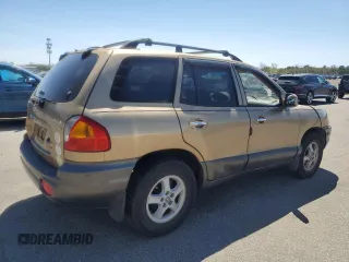 2002 Hyundai Santa Fe GLS with VIN KM8SC13D42U188047, listed as a Copart auction lot 55060015 with 170,066 mi miles and Salvage Title. Bid and sale history available at carsss.com. Image 3.