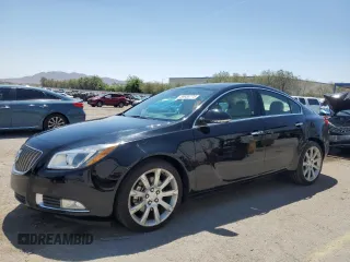 2012 Buick Regal Turbo Premium 3 с VIN 2G4GU5GV0C9134952, выставлен на аукционе Copart как лот 59936775 с пробегом 101 423 миль миль и Списание • Salvage title. История ставок и продаж доступна на DreamBid. Изображение 1.