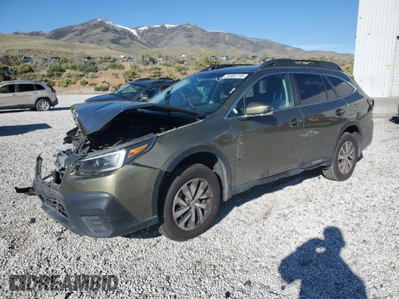 2020 Subaru Outback Premium with VIN 4S4BTACC3L3200073, listed as a Copart auction lot 54992735 with Not provided miles and Salvage title. Bid and sale history available at DreamBid. Image 1.