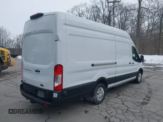 2020 Ford Transit Cargo with VIN 1FTBW3XG0LKB42773, listed as a IAAI auction lot 41564980 with 57,124 mi miles and . Bid and sale history available at carsss.com. Image 4.
