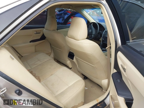 2015 Toyota Camry XLE with VIN 4T1BF1FK3FU995005, listed as a IAAI auction lot 41790446 with Not Provided miles and . Bid and sale history available at DreamBid. Image 8.
