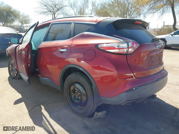 2015 Nissan Murano SL with VIN 5N1AZ2MHXFN254151, listed as a IAAI auction lot 41675133 with 146,013 mi miles. Bid and sale history available at carsss.com. Image 3.
