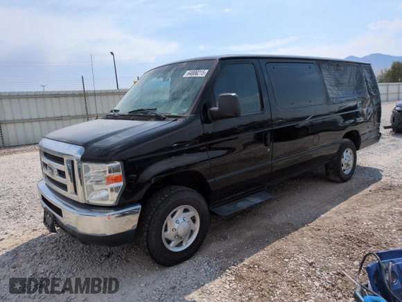 2013 Ford Econoline Passenger XL with VIN 1FBSS3BLXDDB07720, listed as a Copart auction lot 64886215 with 125,856 mi miles and Clean title. Bid and sale history available at DreamBid. Image 1.