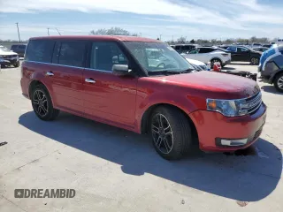 2015 Ford Flex SEL with VIN 2FMGK5C87FBA20904, listed as a Copart auction lot 48065785 with 88,209 mi miles and Salvage Title. Bid and sale history available at carsss.com. Image 4.