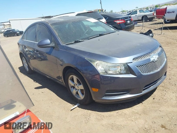 2014 Chevrolet Cruze 1LT with VIN 1G1PC5SB3E7430291, listed as a IAAI auction lot 42053823 with 105,443 mi miles and . Bid and sale history available at DreamBid. Image 1.