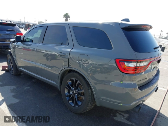 2021 Dodge Durango R/T with VIN 1C4SDHCT9MC573095, listed as a IAAI auction lot 41852401 with 63,492 mi miles and . Bid and sale history available at DreamBid. Image 3.