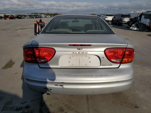 2001 Oldsmobile Alero GL2 with VIN 1G3NL52E21C243957, listed as a Copart auction lot 81902334 with 0 mi miles and Salvage Title. Bid and sale history available at carsss.com. Image 6.