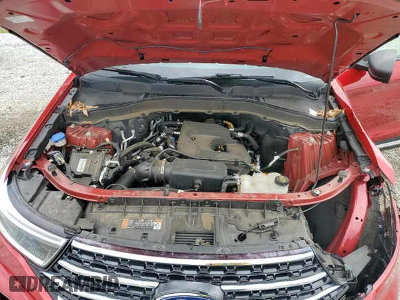 2020 Ford Explorer XLT z VIN 1FMSK8DH1LGC40151, wystawiony jako Copart lot #54750995 z przebiegiem 56 415 mil mil oraz Szkoda całkowita • Salvage title. Historia ofert i sprzedaży dostępna na DreamBid. Obrazek 12.