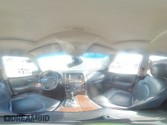 2017 Nissan Armada SV with VIN JN8AY2ND4H9009946, listed as a Copart auction lot 64395354 with 182,409 mi miles and Salvage Title. Bid and sale history available at carsss.com. Image 14.