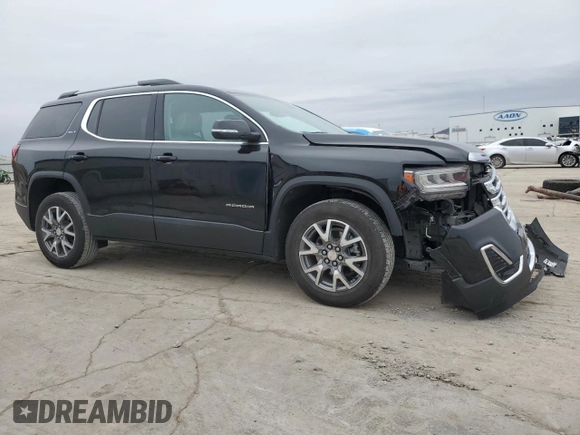 2023 GMC Acadia SLT with VIN 1GKKNML45PZ135436, listed as a Copart auction lot 44863365 with 34,187 mi miles and Salvage Title. Bid and sale history available at DreamBid. Image 4.