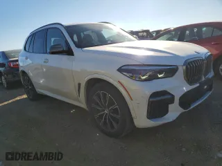 2022 BMW X5 M50i with VIN 5UXJU4C08N9J97206, listed as a Copart auction lot 83159594 with 92,534 mi miles and Clean Title. Bid and sale history available at carsss.com. Image 4.