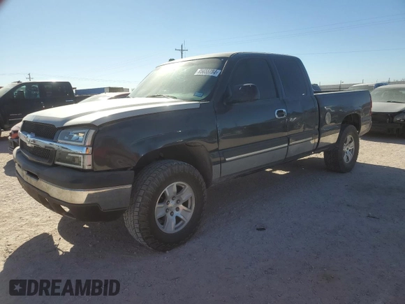 2003 Chevrolet Silverado 1500 with VIN 2GCEK19TX31105169, listed as a Copart auction lot 85655784 with 137,671 mi miles and Salvage Title. Bid and sale history available at carsss.com. Image 1.