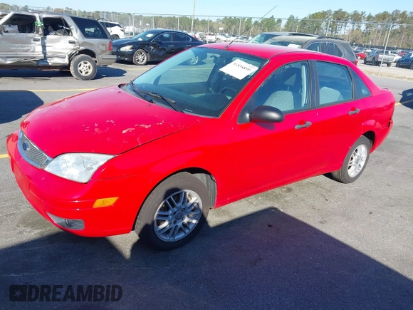2007 Ford Focus S with VIN 1FAFP34N17W160060, listed as a IAAI auction lot 41838890 with 217,980 mi miles and . Bid and sale history available at carsss.com. Image 2.