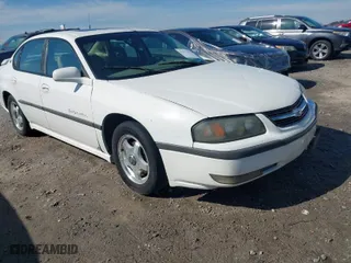 2001 Chevrolet Impala LS with VIN 2G1WH55K219250334, listed as a IAAI auction lot 41832721 with 1 mi miles. Bid and sale history available at carsss.com. Image 1.