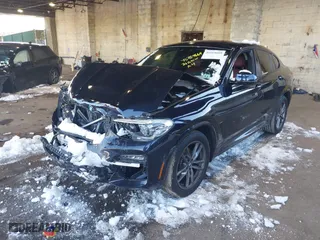 2021 BMW X4 xDrive30i with VIN 5UX2V1C02M9G88419, listed as a IAAI auction lot 41519669 with 41,252 mi miles. Bid and sale history available at carsss.com. Image 17.
