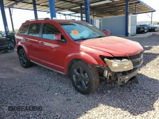 2018 Dodge Journey Crossroad z VIN 3C4PDCGG4JT527311, wystawiony jako Copart lot #60917005 z przebiegiem 91 026 mil mil oraz Czysty tytuł • Clean title. Historia ofert i sprzedaży dostępna na DreamBid. Obrazek 4.