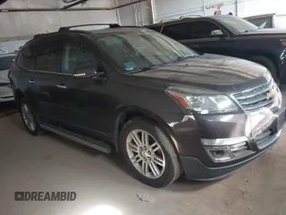 2015 Chevrolet Traverse LT with VIN 1GNKRGKDXFJ371359, listed as a IAAI auction lot 42691574 with Not provided miles and . Bid and sale history available at DreamBid. Image 1.