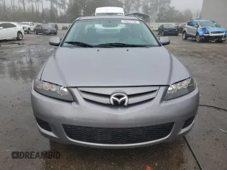 2008 Mazda 6 i Sport VE with VIN 1YVHP80C585M38433, listed as a Copart auction lot 79957794 with 102,642 mi miles and Salvage Title. Bid and sale history available at carsss.com. Image 5.