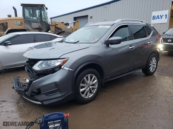 2017 Nissan Rogue SL with VIN 5N1AT2MV2HC880380, listed as a Copart auction lot 84898614 with 24,708 mi miles and Salvage Title. Bid and sale history available at carsss.com. Image 1.