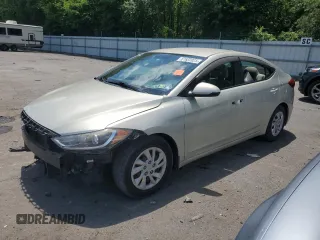 2017 Hyundai Elantra SE with VIN 5NPD74LF5HH065588, listed as a Copart auction lot 61822025 with 104,152 mi miles and Salvage title. Bid and sale history available at DreamBid. Image 1.