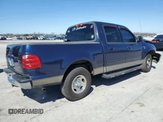 2003 Ford F-150 XLT with VIN 1FTRW07633KD25329, listed as a Copart auction lot 49438145 with 274,516 mi miles and Salvage Title. Bid and sale history available at carsss.com. Image 3.