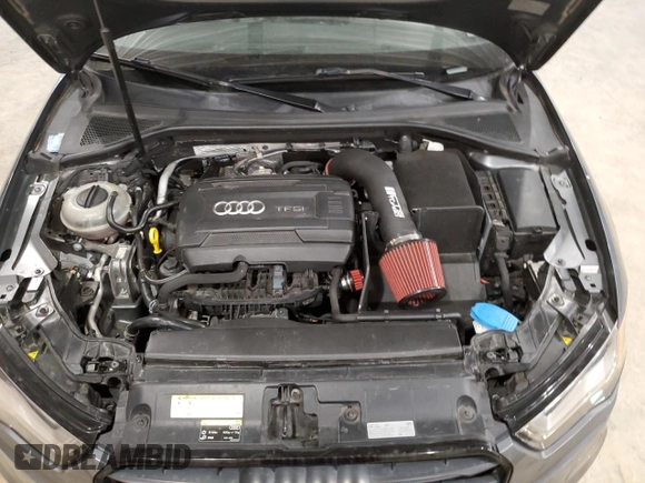 2016 Audi A3 1.8T Premium with VIN WAUA7GFF1G1089941, listed as a Copart auction lot 46140315 with 76,488 mi miles and Salvage Title. Bid and sale history available at carsss.com. Image 13.