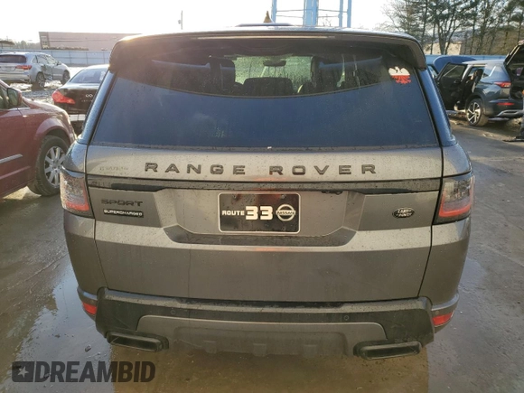 2019 Land Rover Range Rover Sport Dynamic with VIN SALWR2RE5KA833454, listed as a Copart auction lot 44151005 with 72,004 mi miles and Salvage Title. Bid and sale history available at DreamBid. Image 6.