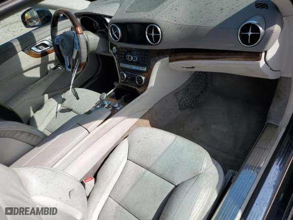 2013 Mercedes-Benz SL-Class SL 550 with VIN WDDJK7DAXDF005693, listed as a Copart auction lot 51495395 with 135,406 mi miles and Salvage Title. Bid and sale history available at carsss.com. Image 8.