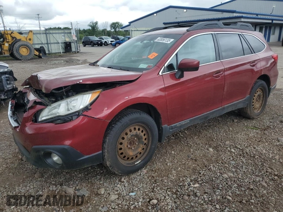 2016 Subaru Outback Premium with VIN 4S4BSACC2G3357876, listed as a Copart auction lot 63856135 with 185,132 mi miles and Clean title. Bid and sale history available at DreamBid. Image 1.