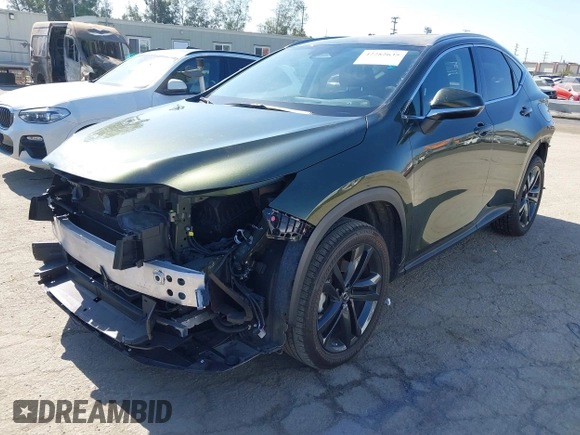2023 Lexus NX 450h+ Luxury with VIN JTJHKCFZ0P2017929, listed as a IAAI auction lot 42282635 with 18,611 mi miles and . Bid and sale history available at DreamBid. Image 22.
