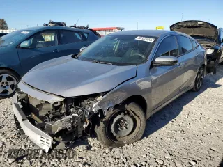 2019 Honda Civic Sedan LX with VIN 19XFC2F65KE022661, listed as a Copart auction lot 83552494 with 42,206 mi miles and Salvage Title. Bid and sale history available at carsss.com. Image 1.