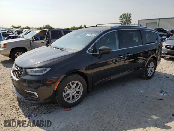 2021 Chrysler Pacifica Touring L with VIN 2C4RC1BG0MR532357, listed as a Copart auction lot 59921445 with Not provided miles and Salvage title. Bid and sale history available at DreamBid. Image 1.