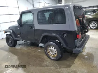 2005 Jeep Wrangler Unlimited with VIN 1J4FA44SX5P315486, listed as a Copart auction lot 46854145 with 199,585 mi miles and Salvage Title. Bid and sale history available at carsss.com. Image 2.