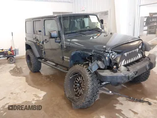 2018 Jeep Wrangler Unlimited Sport with VIN 1C4BJWDG3JL837454, listed as a IAAI auction lot 41172713 with 44,063 mi miles and . Bid and sale history available at DreamBid. Image 1.