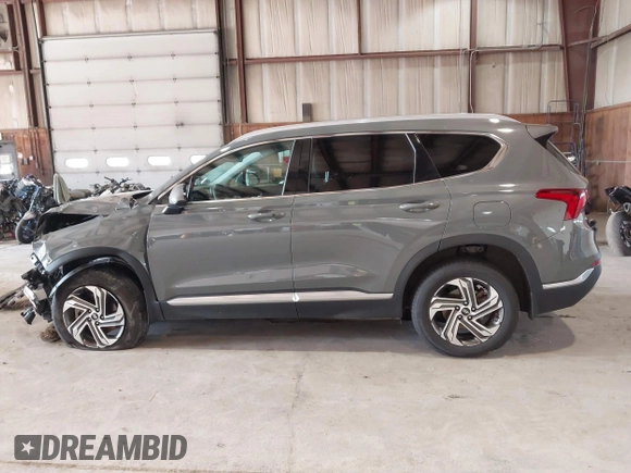 2022 Hyundai Santa Fe SEL with VIN 5NMS2DAJ5NH433161, listed as a IAAI auction lot 40953138 with 85,992 mi miles. Bid and sale history available at carsss.com. Image 14.