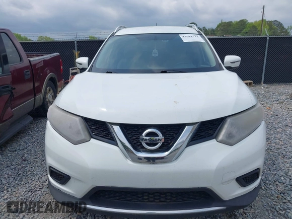2016 Nissan Rogue S with VIN KNMAT2MTXGP612171, listed as a IAAI auction lot 42041712 with 181,246 mi miles. Bid and sale history available at carsss.com. Image 12.