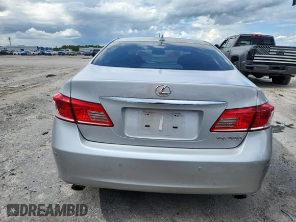 2012 Lexus ES 330 with VIN JTHBK1EG8C2478978, listed as a Copart auction lot 63374845 with Not provided miles and Clean title. Bid and sale history available at DreamBid. Image 6.