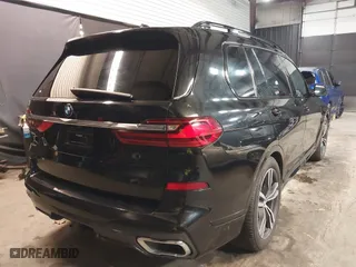 2022 BMW X7 xDrive40i with VIN 5UXCW2C08N9L04696, listed as a IAAI auction lot 41207847 with 44,986 mi miles. Bid and sale history available at carsss.com. Image 4.