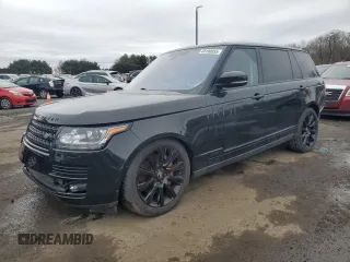 2016 Land Rover Range Rover Supercharged with VIN SALGS3EF0GA247426, listed as a Copart auction lot 48190955 with 0 mi miles and Clean Title. Bid and sale history available at carsss.com. Image 1.