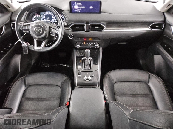 2021 Mazda CX-5 Grand Touring with VIN JM3KFBDM6M0487606, listed as a Copart auction lot 45399655 with 25,241 mi miles and Clean Title. Bid and sale history available at DreamBid. Image 8.