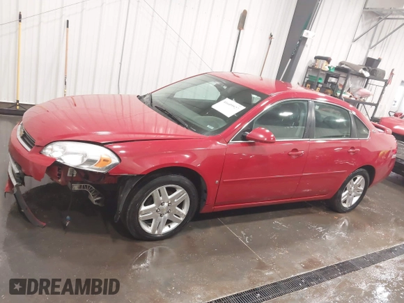 2008 Chevrolet Impala LT with VIN 2G1WC583589170653, listed as a IAAI auction lot 41609927 with 165,533 mi miles and . Bid and sale history available at DreamBid. Image 14.
