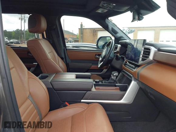 2022 Toyota Tundra 1794 Edition with VIN 5TFMA5AB1NX006173, listed as a IAAI auction lot 41880463 with 48,923 mi miles and . Bid and sale history available at DreamBid. Image 5.