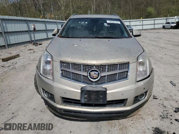 2010 Cadillac SRX Premium Collection with VIN 3GYFNCEY5AS620018, listed as a Copart auction lot 52893755 with Not provided miles and Salvage title. Bid and sale history available at DreamBid. Image 5.