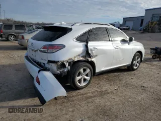 2014 Lexus RX 350 with VIN 2T2BK1BA9EC246956, listed as a Copart auction lot 46251415 with 141,098 mi miles and Salvage Title. Bid and sale history available at DreamBid. Image 3.
