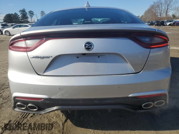 2018 Kia Stinger with VIN KNAE15LA5J6011169, listed as a Copart auction lot 87245514 with 67,199 mi miles and Salvage Title. Bid and sale history available at DreamBid. Image 6.